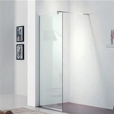 Kõndige vannitoa klaasukses