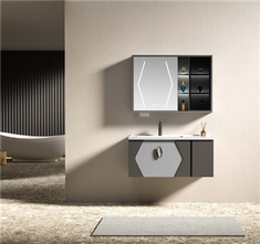 Seina rippuv vannitoa edevus peegliga