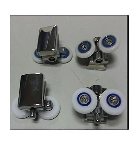 Double Panel Sliding Glass Shower Door