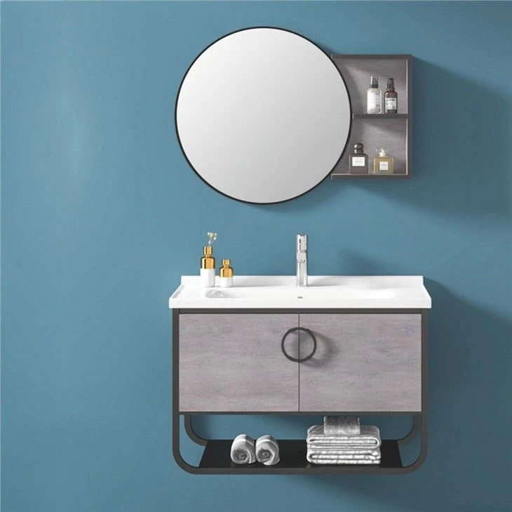 cheap vessel sink vanity combo